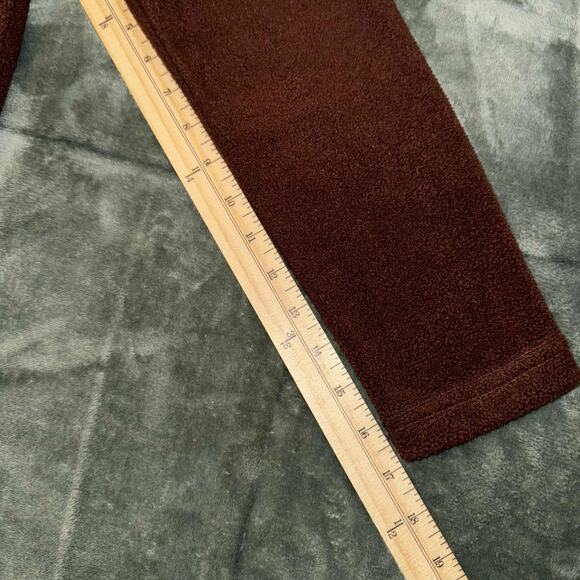 Chicos Cardigan Sweater Womens Small Brown Embroidered Leaf Button Front Teacher - Picture 8 of 9